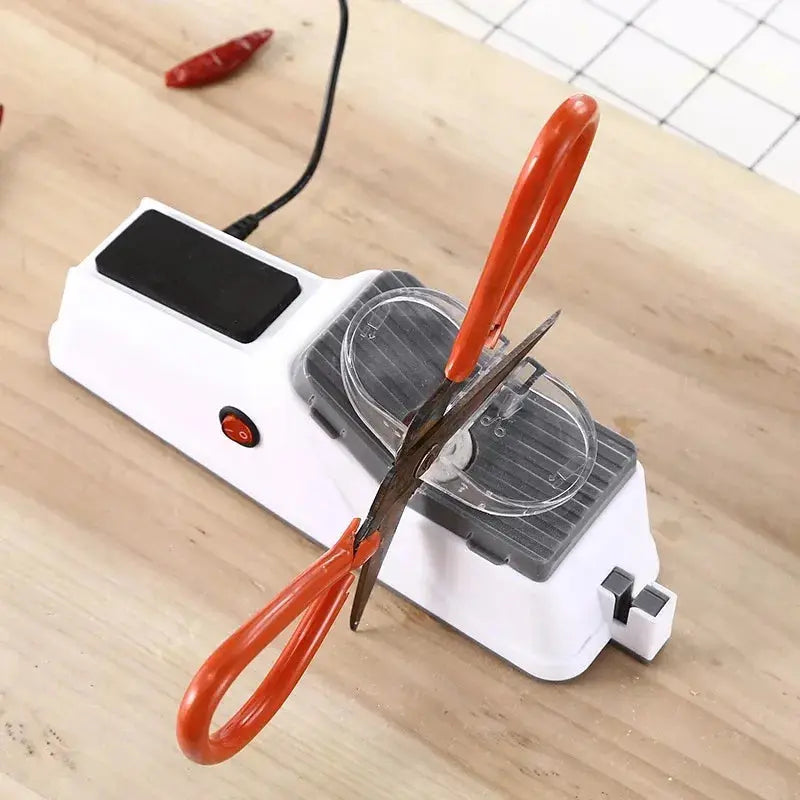 Electric Knife Sharpener Precision Sharpening Smooth & Serrated Blades