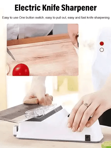 Electric Knife Sharpener USB Rechargeable 5 Grinding Discs