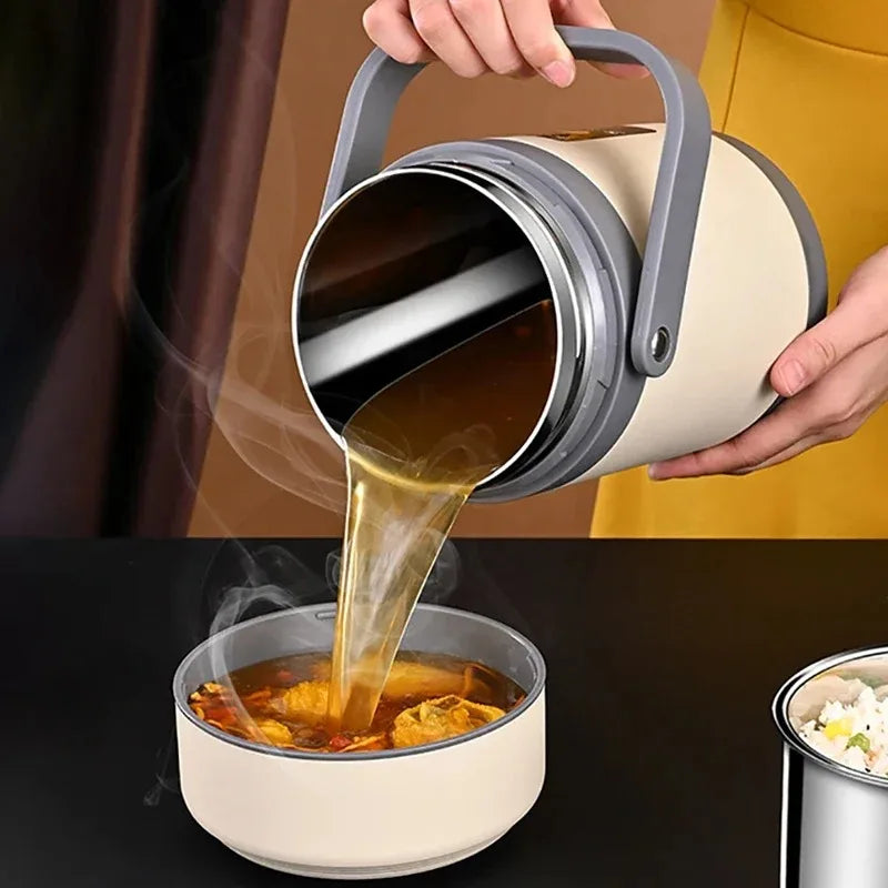 Electric Lunch Box USB-Powered Stainless Steel 2.0 L