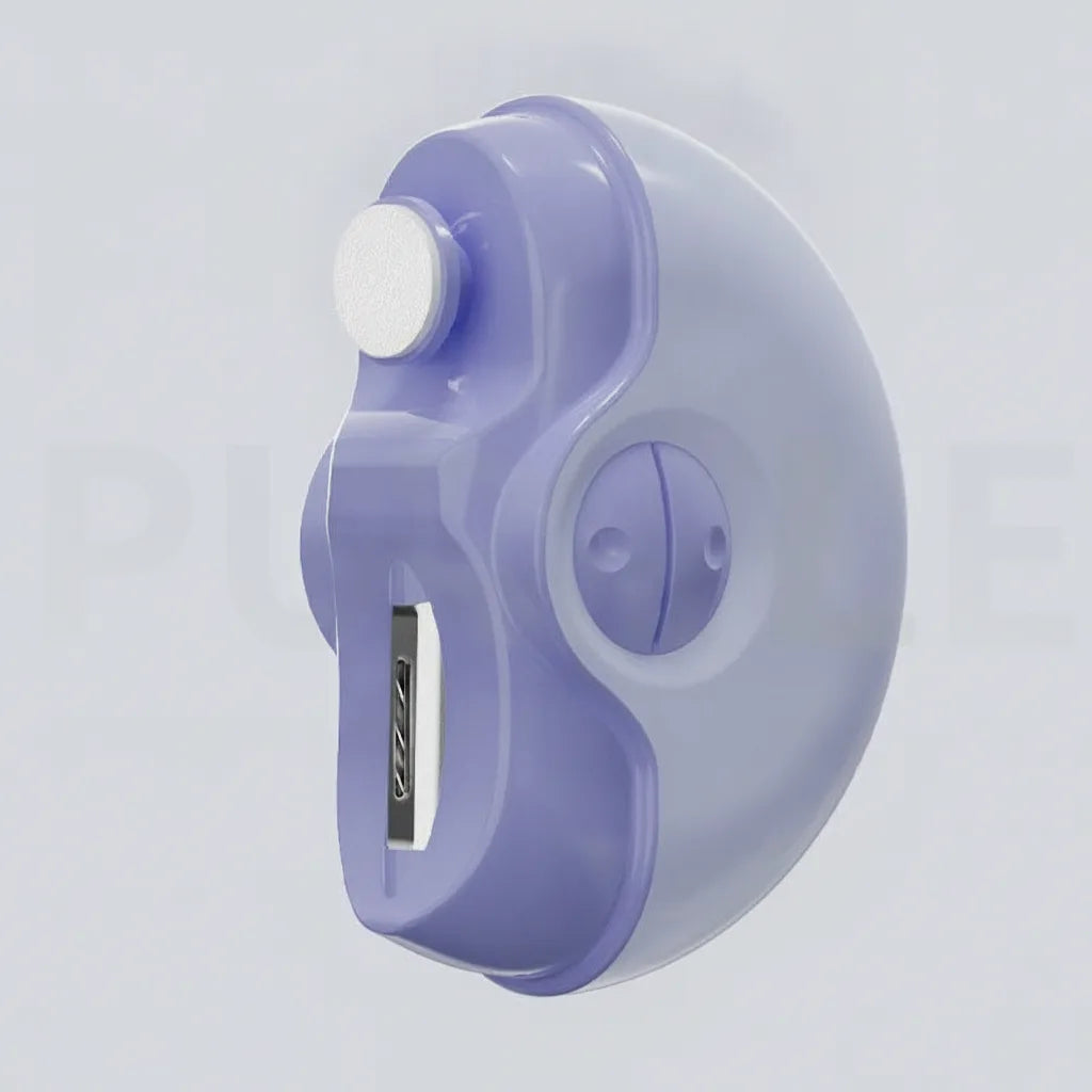 Electric Nail Clipper Auto Cut & File Integrated Collector