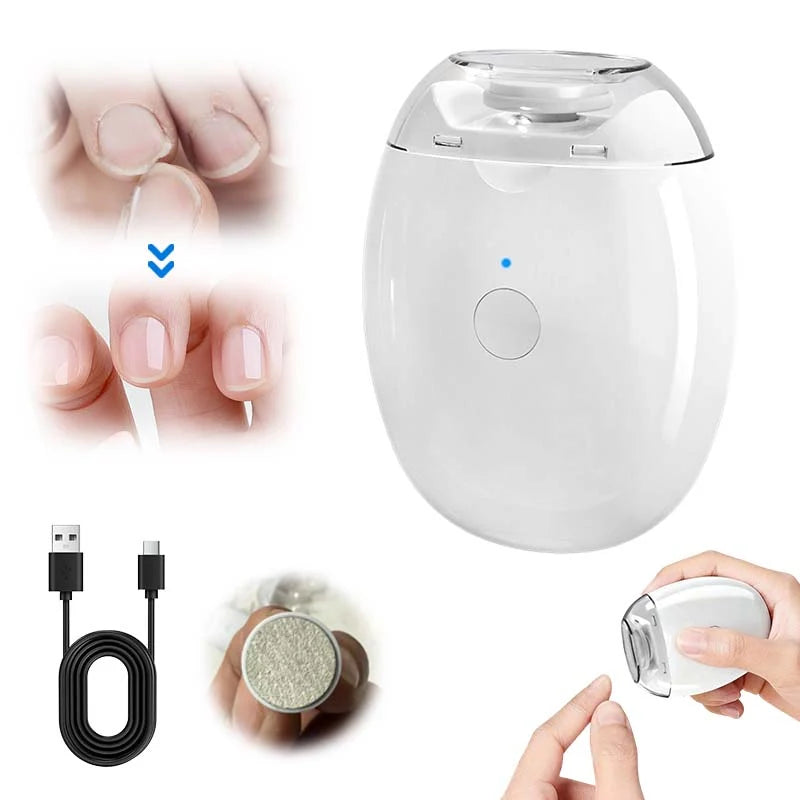 Electric Nail Clipper Automatic 360 Degree Debris Collector