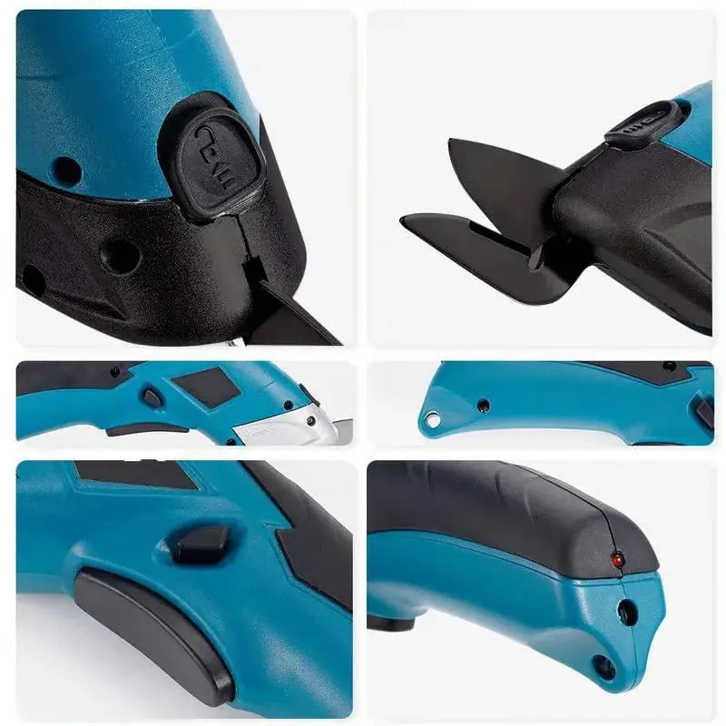 Electric Scissors Cordless USB-Rechargeable Sharp Blades