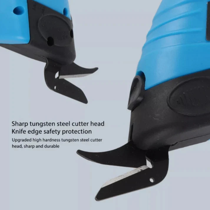 Electric Scissors Motorized USB Rechargeable Stainless Steel Blades
