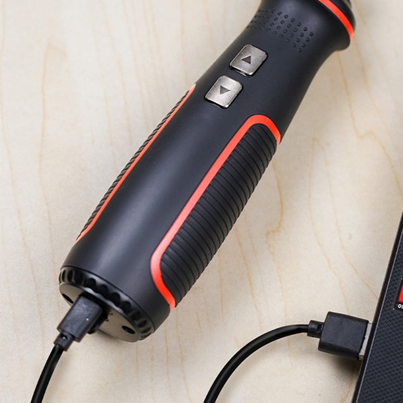 Electric Screwdriver Set Rechargeable Adjustable Speed Built In LED