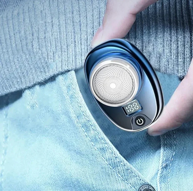 Electric Shaver 6-Blade Stainless Steel USB-C Rechargeable
