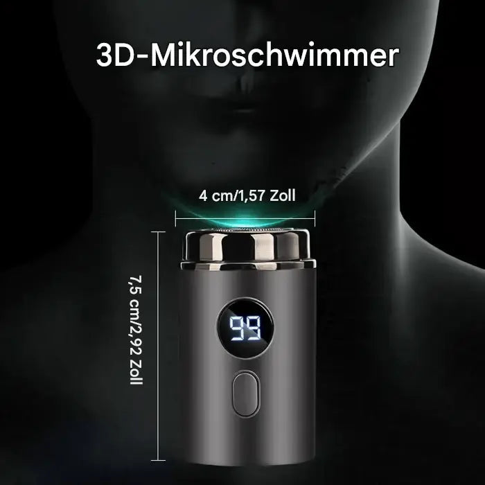 Electric Shaver Portable Waterproof Stainless Steel