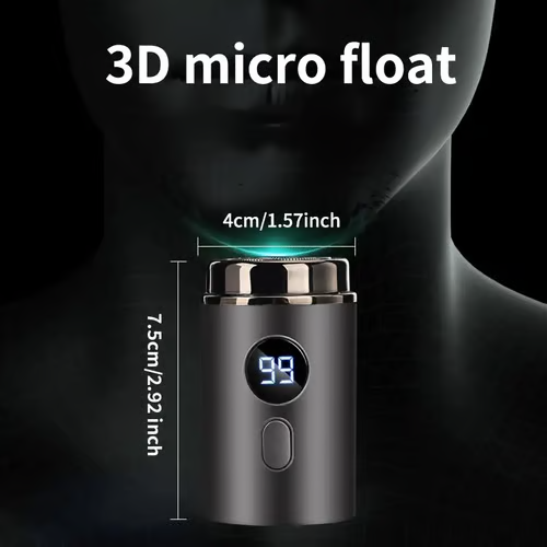 Electric Shaver Waterproof USB Rechargeable LED Display