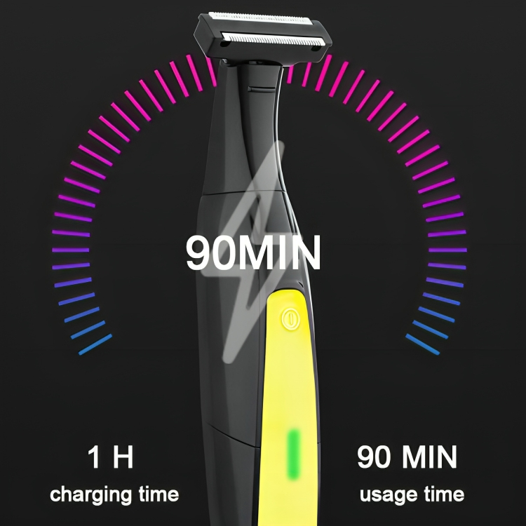 Electric Trimmer Cordless Waterproof All-In-One 90-Minute Runtime