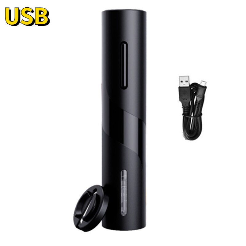 Electric Wine Opener One-Button Automatic Foil Cutter & Pourer