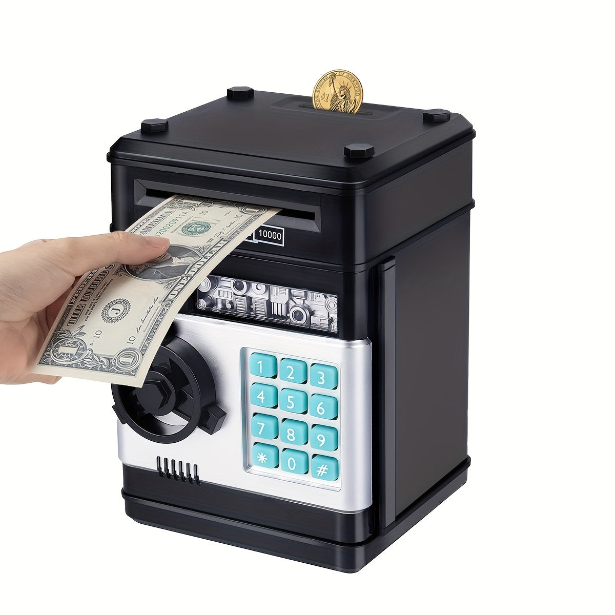 Electronic Piggy Bank 4-Digit Lock With Sound & LED