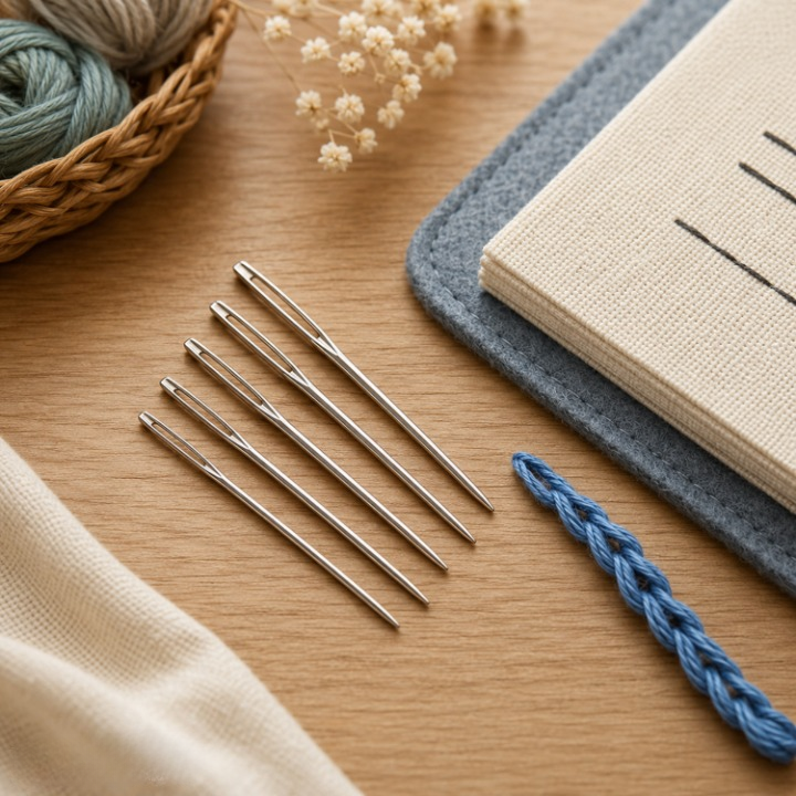 Embroidery Kit 106 Stitches Bamboo Frame 86-Piece Set