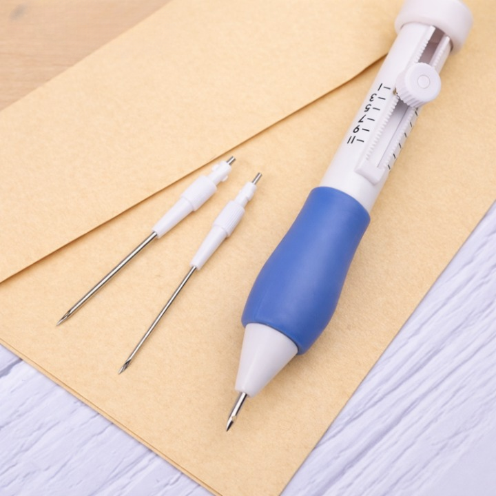 Embroidery Kit Water-Soluble Templates 50 Color Threads & Needles