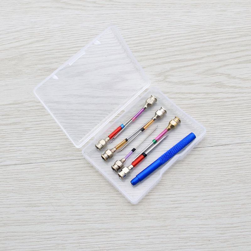 Embroidery Needle Set Color-Coded Handles Stainless Steel & Copper