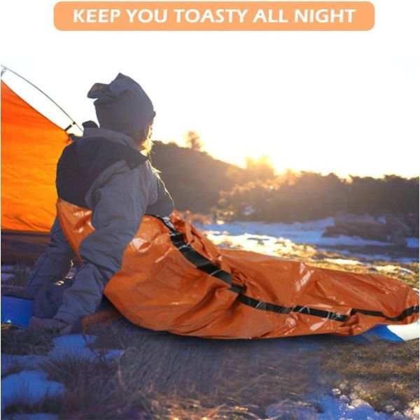 Emergency Blanket Heat-Reflective Waterproof & Tear-Resistant