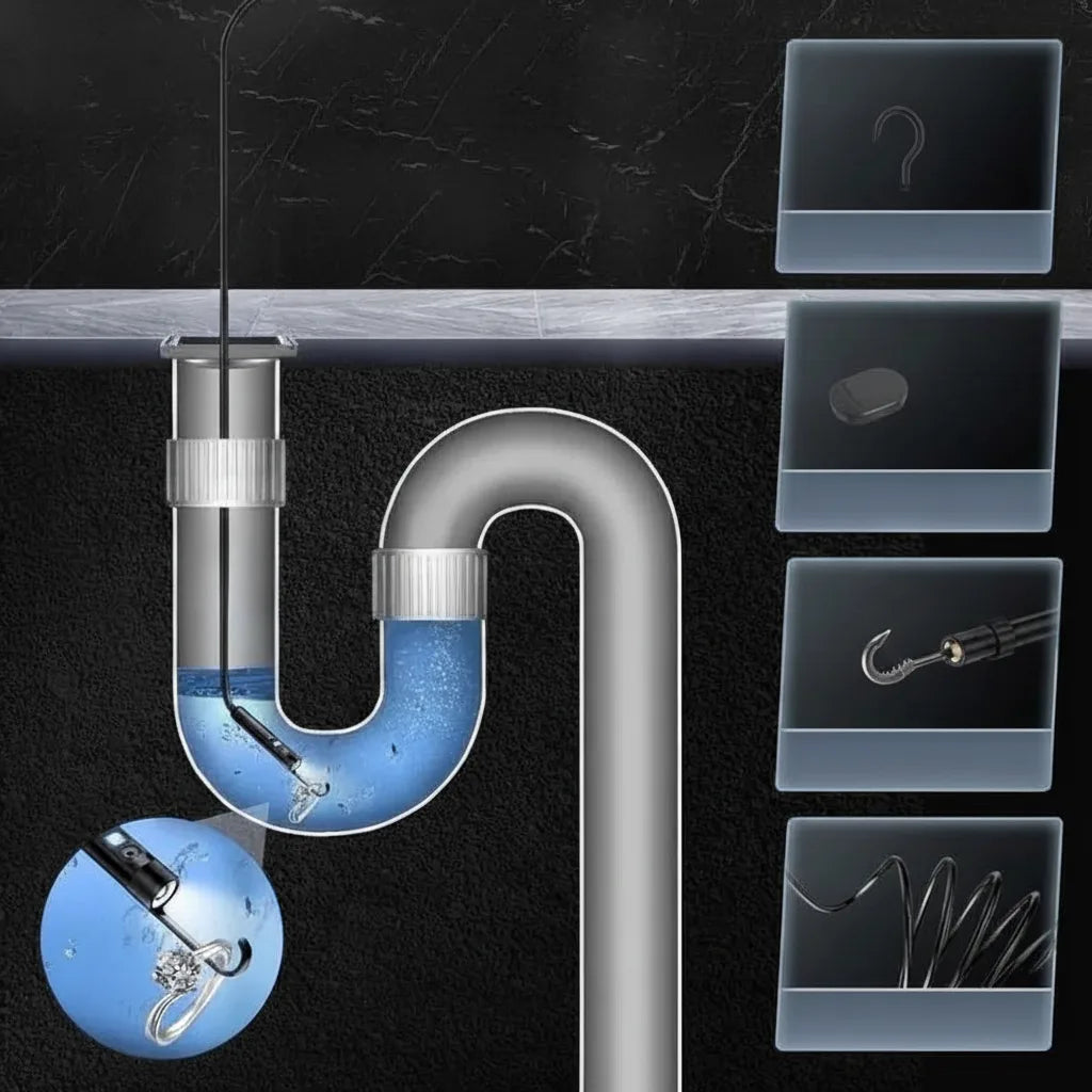 Endoscope Camera 200MP Semi-Rigid Probe 8mm