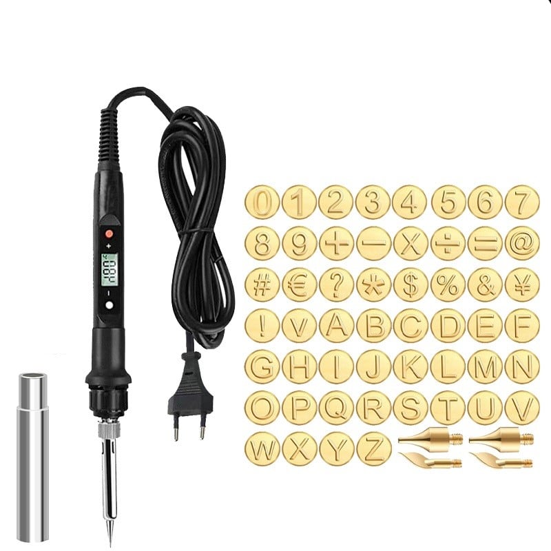 Engraving Kit Brass Tips For Standard Soldering Irons