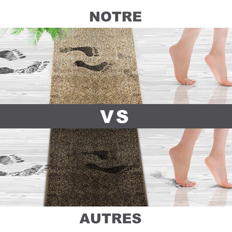 Entryway Doormat Nano-Absorbent Non-Slip Rubber Backing