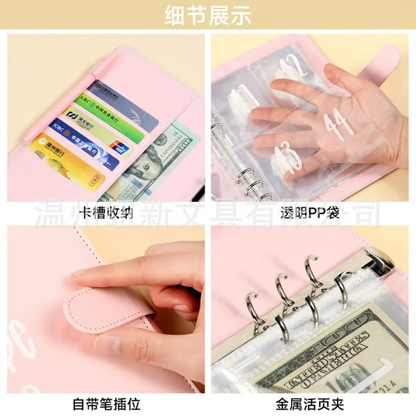 Envelope Savings Kit 100 Envelopes Reusable Tracker & A5 Folder