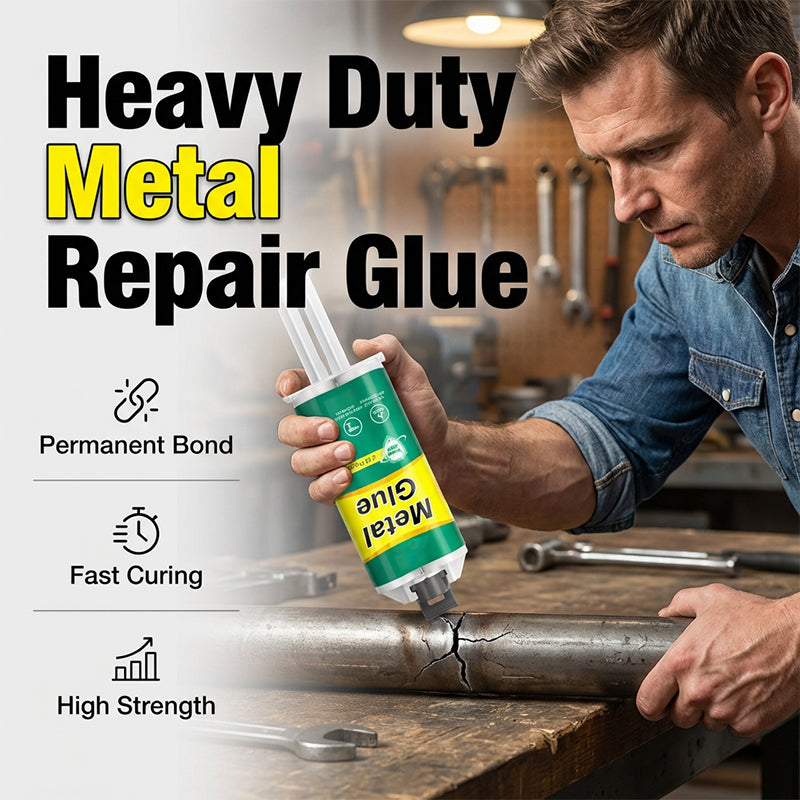 Epoxy Adhesive Dual-Syringe Auto-Mix 60g Waterproof & Oil-Resistant