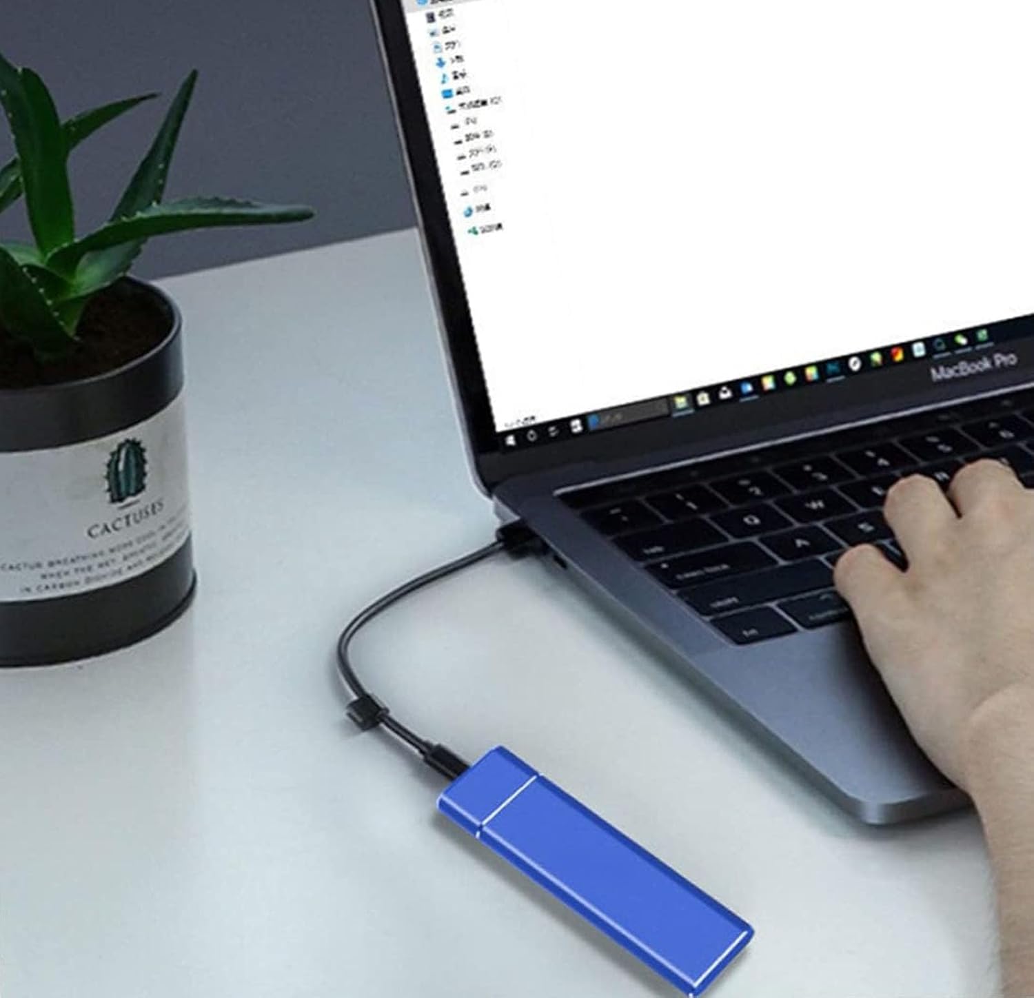 External Hard Drive 1 TB USB-C 3.1 Slim