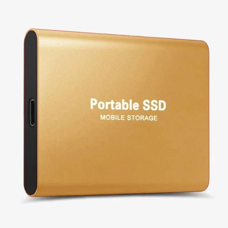 External SSD 128 GB USB-C 520 MB/s Shockproof Aluminum