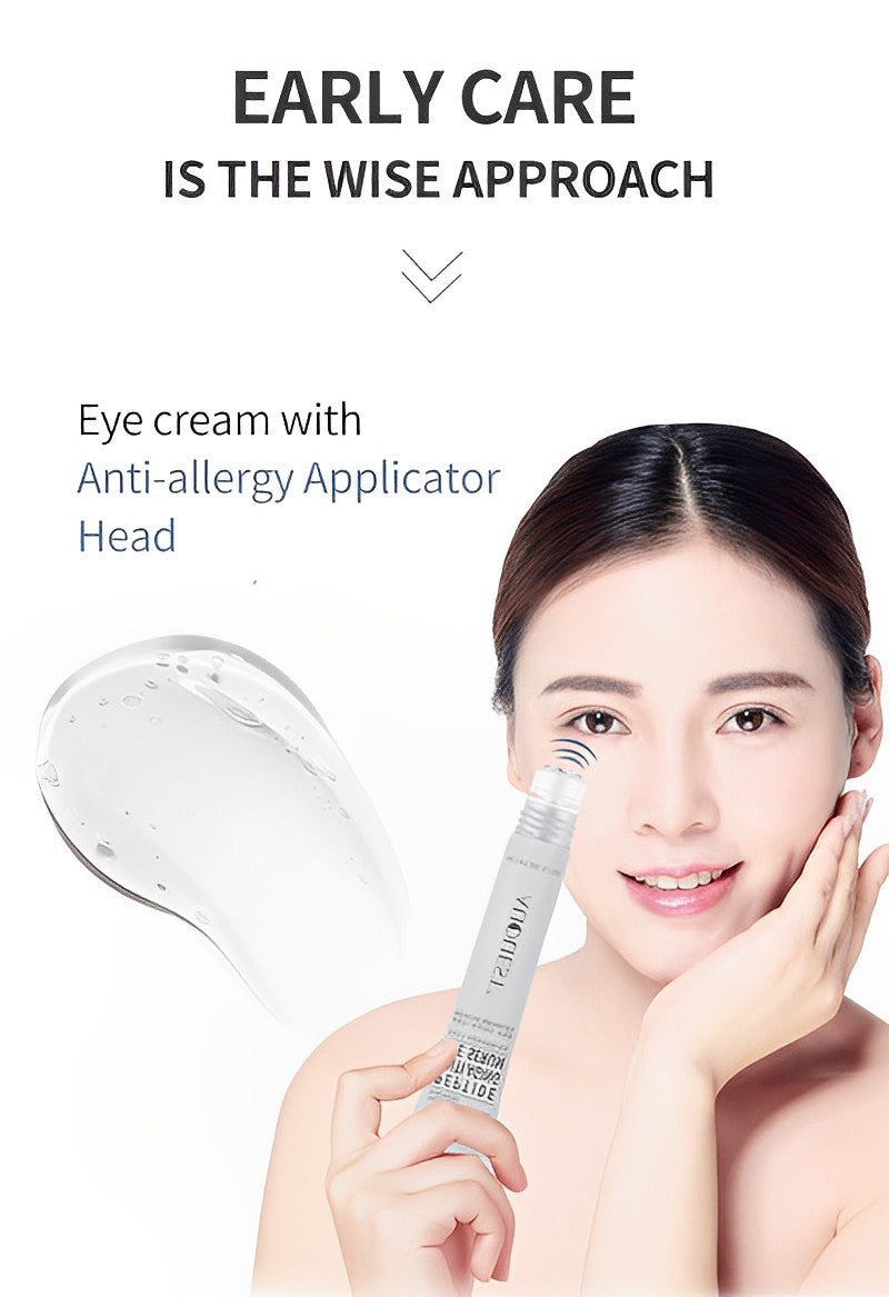 Eye Cream Peptides & Hyaluronic Acid Brightening & Depuffing