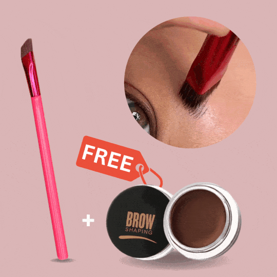 Eyebrow Microblading Kit Microblade-Style Brush & Semi-Permanent Gel