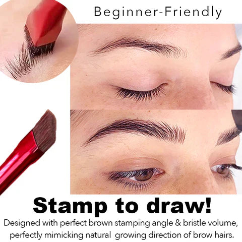 Eyebrow Microblading Kit Microblade-Style Brush & Semi-Permanent Gel