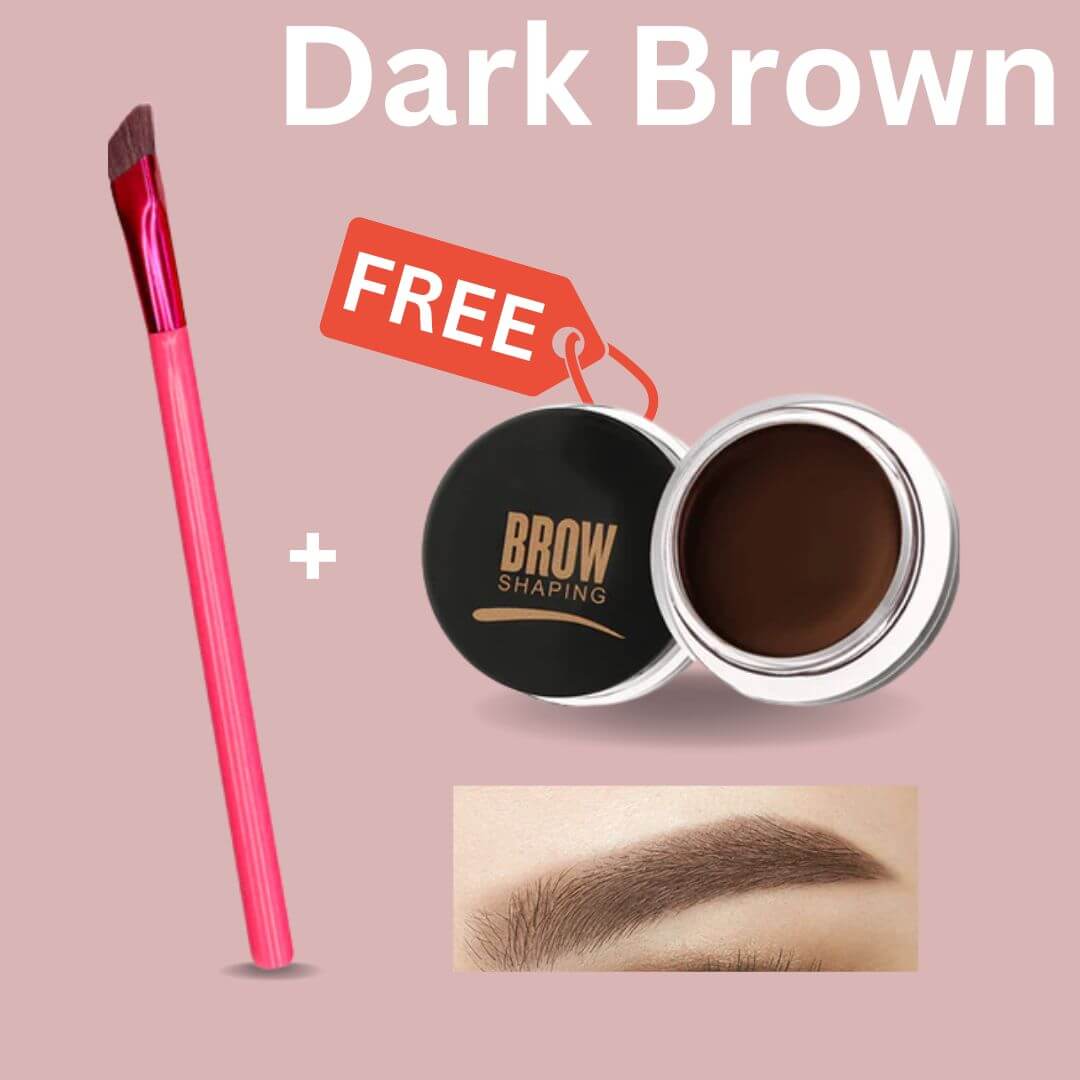 Eyebrow Microblading Kit Microblade-Style Brush & Semi-Permanent Gel