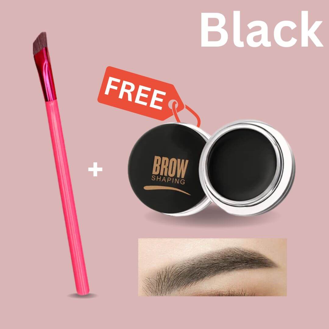 Eyebrow Microblading Kit Microblade-Style Brush & Semi-Permanent Gel
