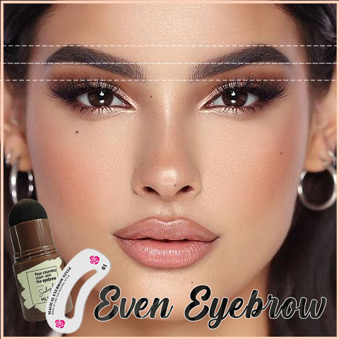 Eyebrow Stencil & Stamp Kit Waterproof & Smudge-Proof