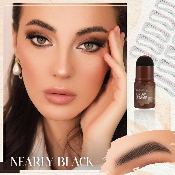 Eyebrow Stencil & Stamp Kit Waterproof & Smudge-Proof