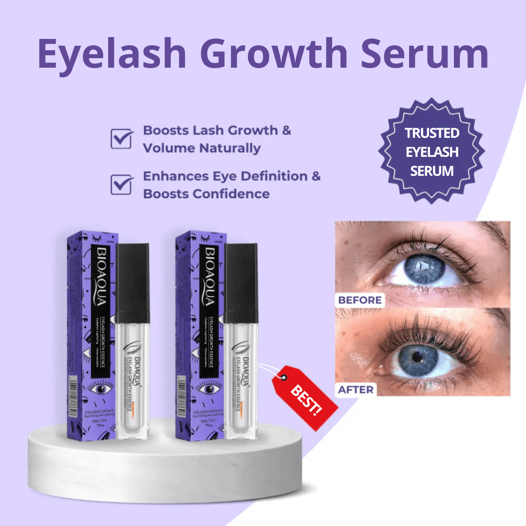 Eyelash Growth Serum Peptides & Plant Extracts Hypoallergenic