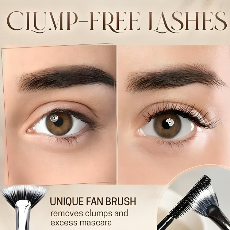 Eyelash Separating Brush Clump-Free Ergonomic Set of 2