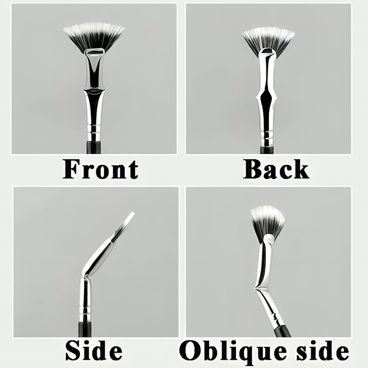 Eyelash Separating Brush Clump-Free Ergonomic Set of 2