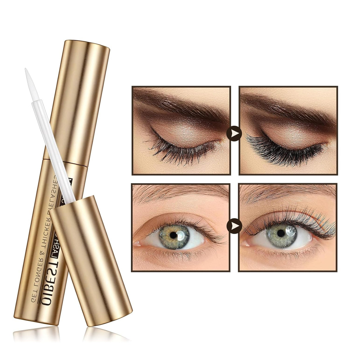 Eyelash Serum Longer & Thicker Lashes Lightweight Gentle Formula