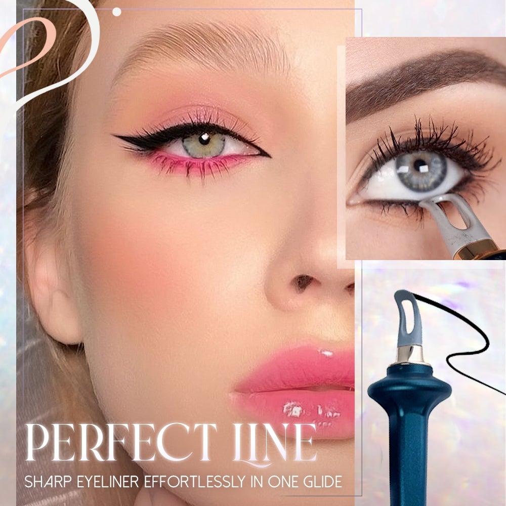 Eyeliner Applicator Silicone Flat Tip & Waterproof Cream