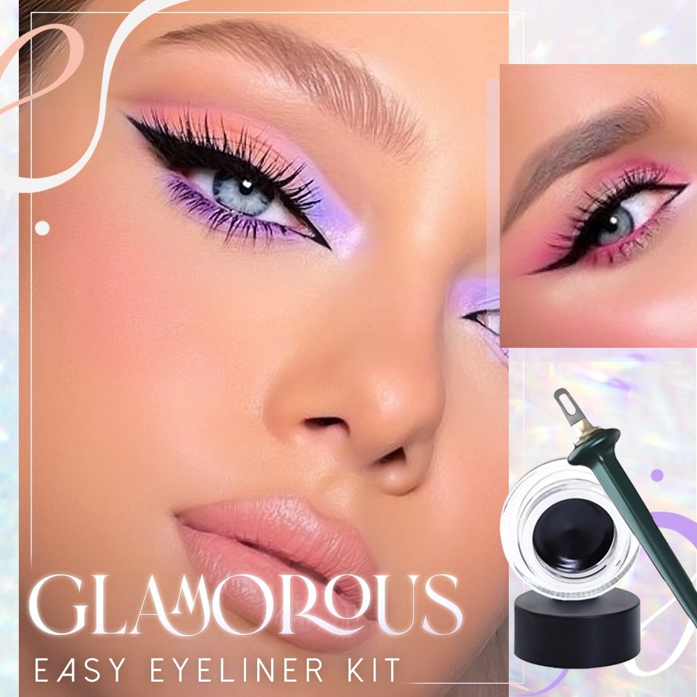 Eyeliner Applicator Silicone Flat Tip & Waterproof Cream