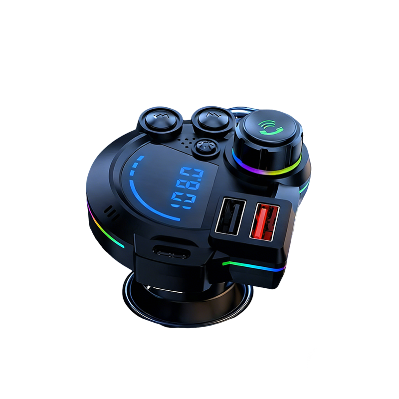 FM Transmitter Bluetooth 5.3 Dual USB Fast Charge
