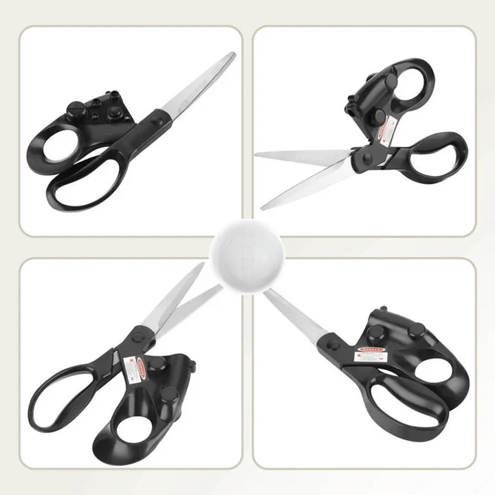 Fabric Scissors Integrated Laser Guide Stainless Steel Blades