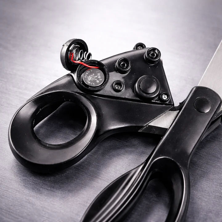 Fabric Scissors Laser Guide Stainless Steel Blades Ergonomic Handle