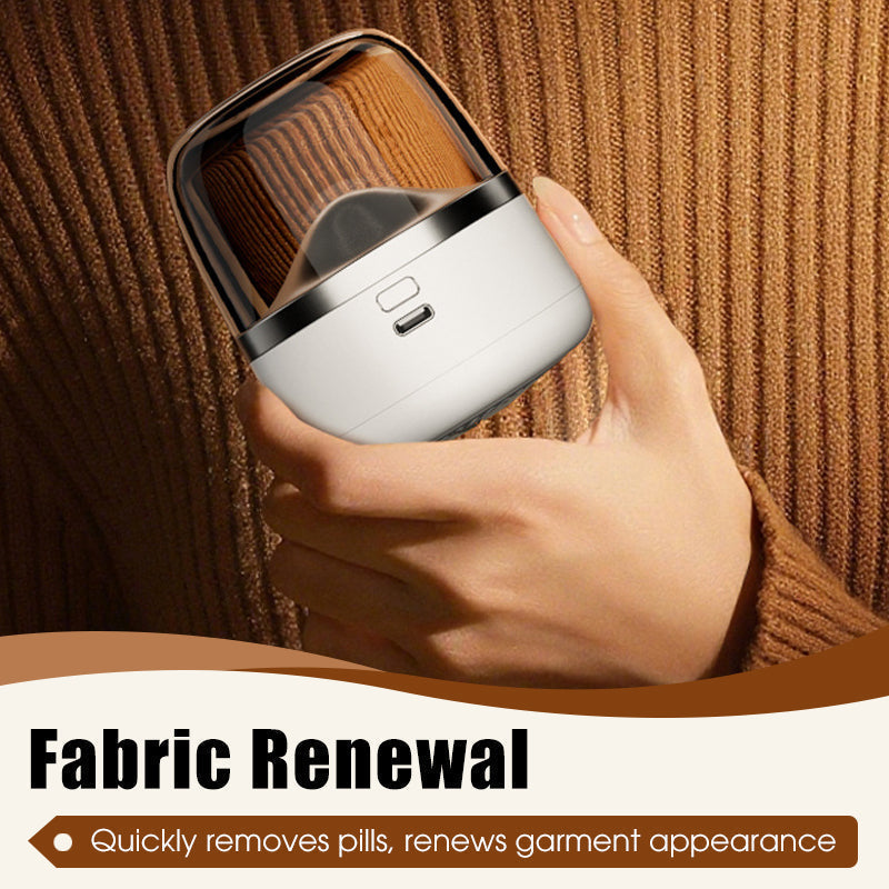 Fabric Shaver Integrated Suction USB-C Rechargeable 70-Min
