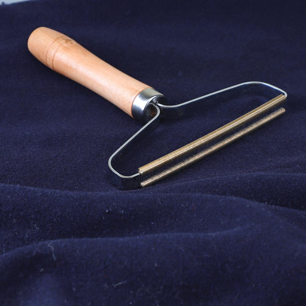 Fabric Shaver Wooden Handle & Copper Blade Battery-Free