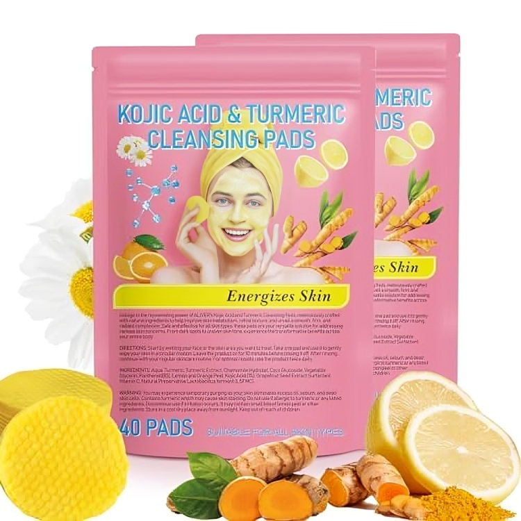 Facial Brightening Pads Turmeric & Kojic Acid