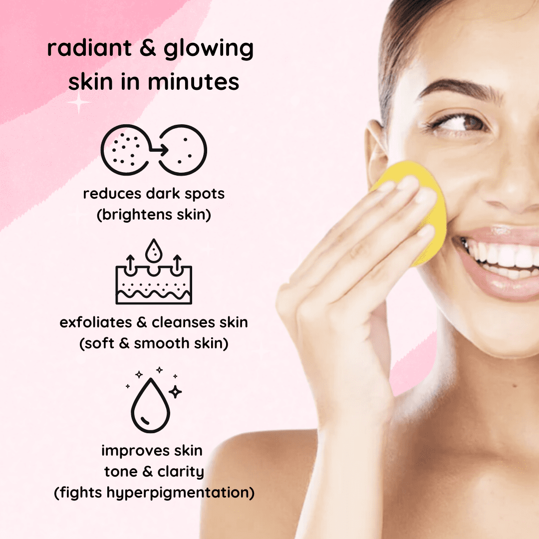 Facial Brightening Pads Turmeric & Kojic Acid