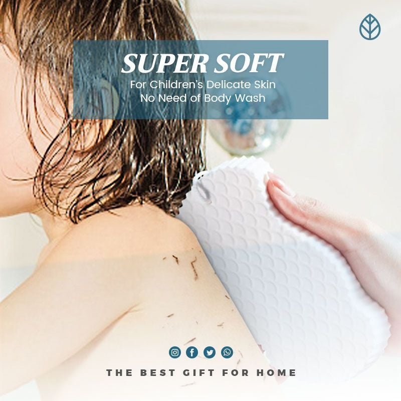 Facial Cleansing Sponge For Sensitive Skin Ultra-Soft Quick-Drying
