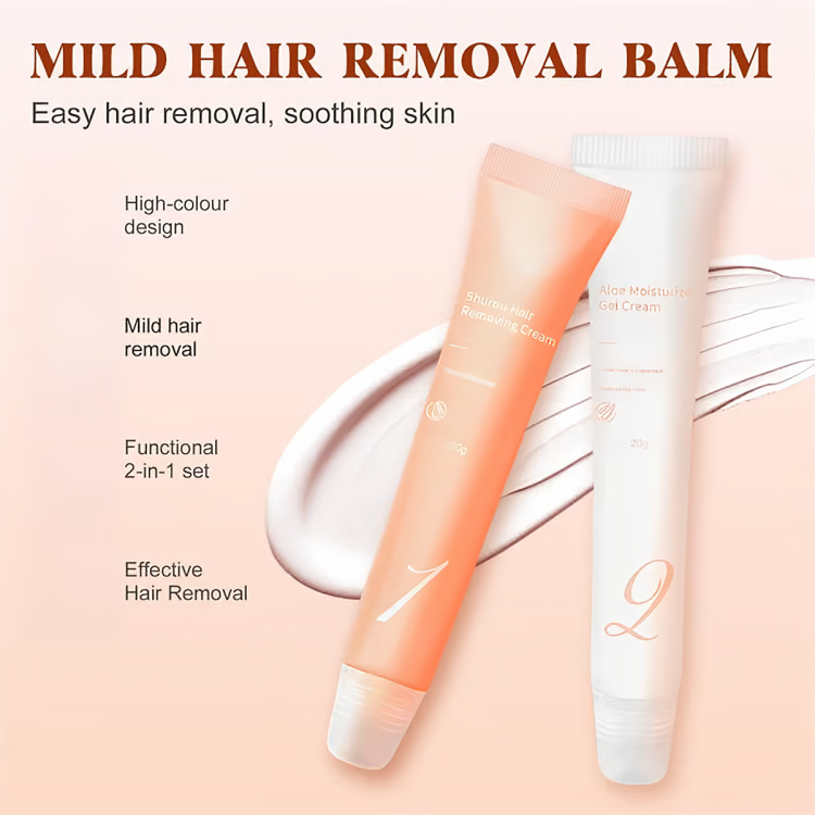 Facial Hair Removal Cream Sensitive Skin Painless Moisturizing