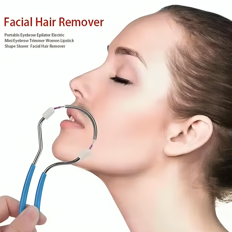Facial Hair Remover Painless Precision USB Rechargeable