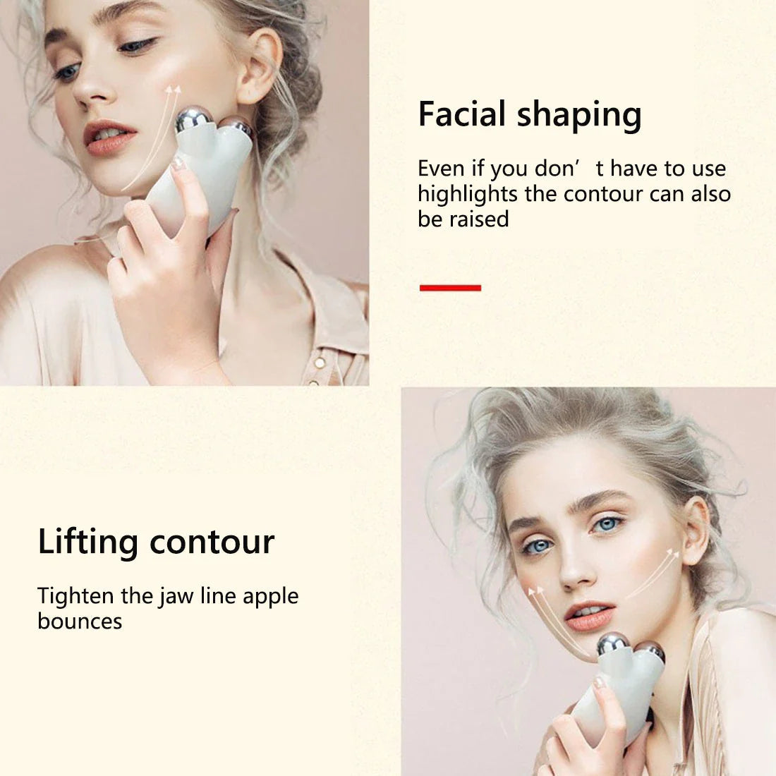 Facial Lifting Device Microcurrent & Sonic Massage