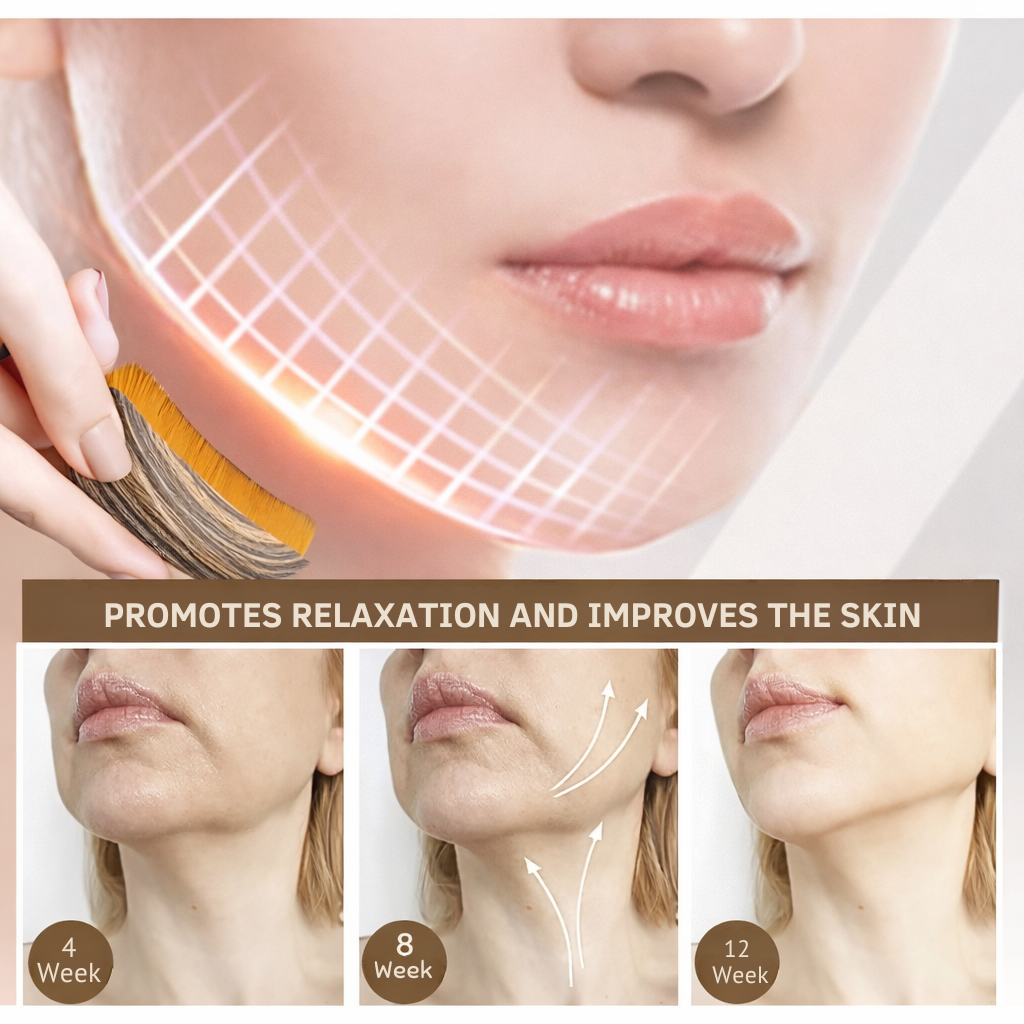 Facial Massage Tool Ergonomic Lymphatic Chin & Jawline